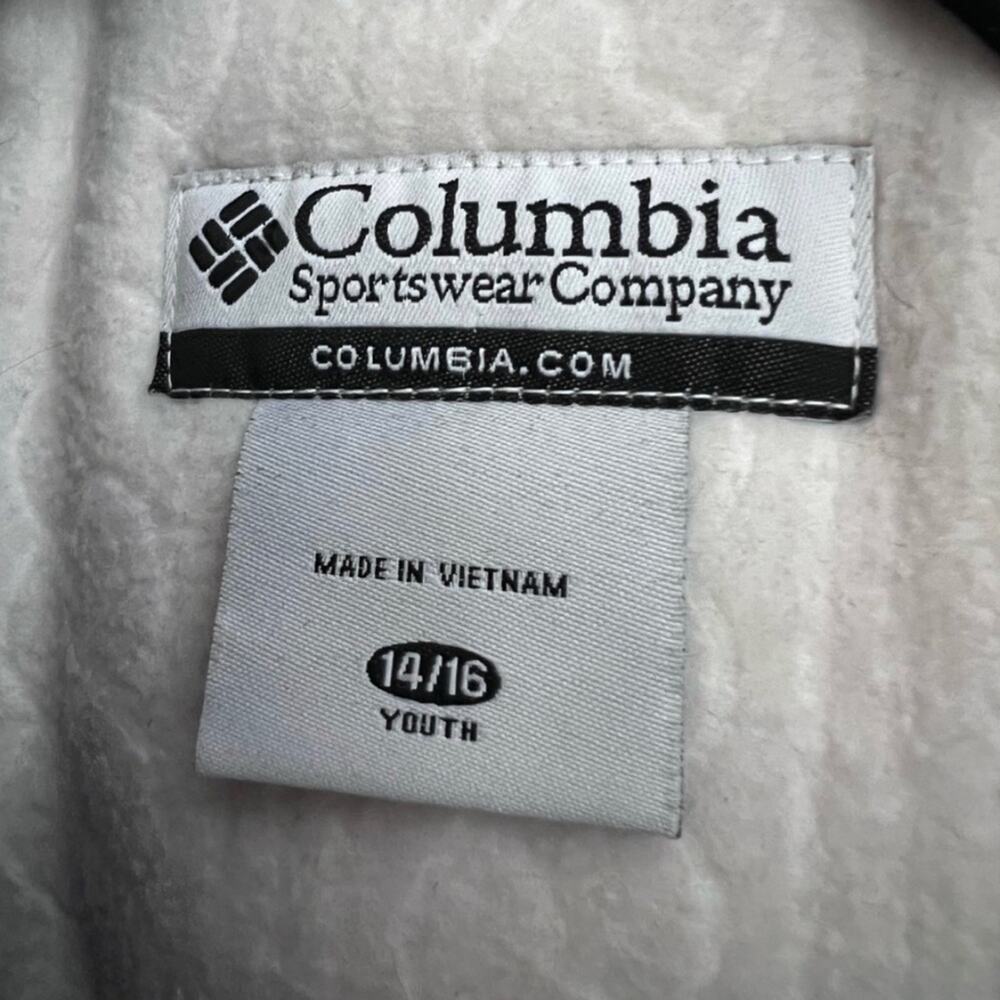 Columbia Kids Winter Faux Fur Hooded Jacket  Size 14 - Picture 8 of 12